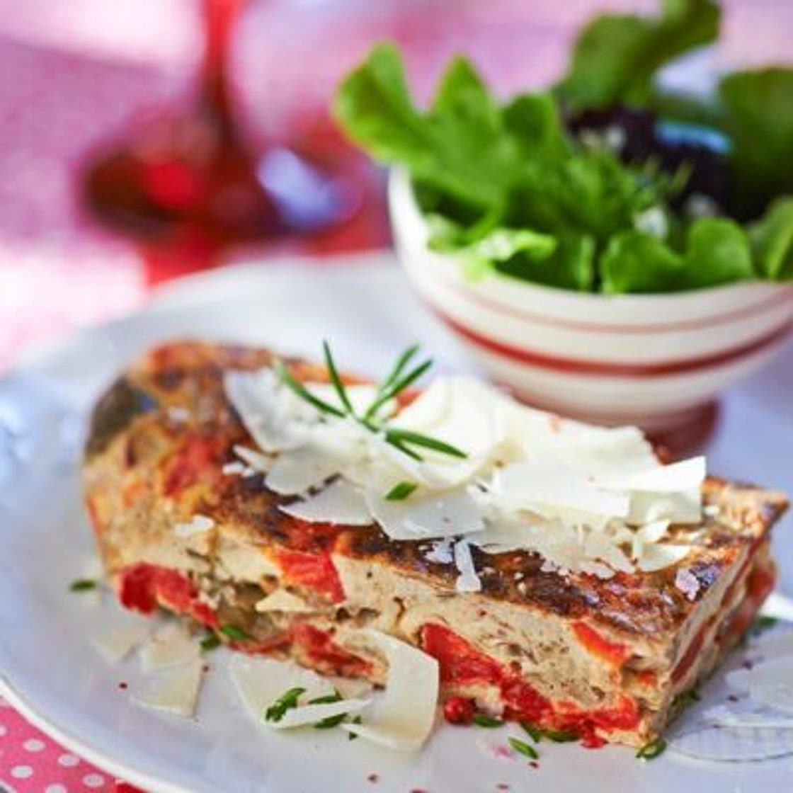 Frittata à la piperade
