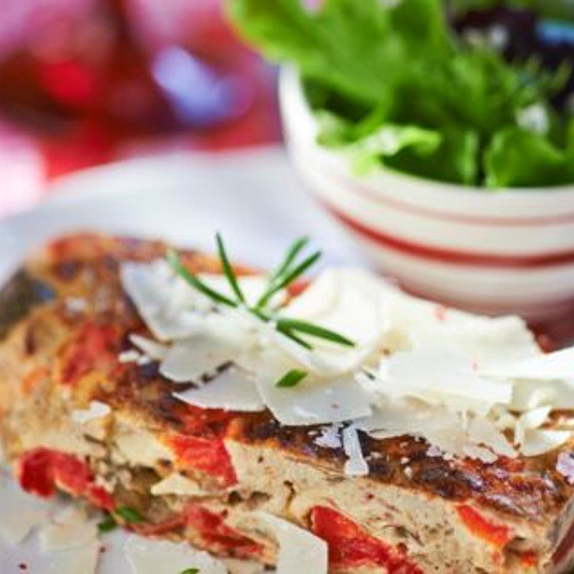 Frittata à la piperade