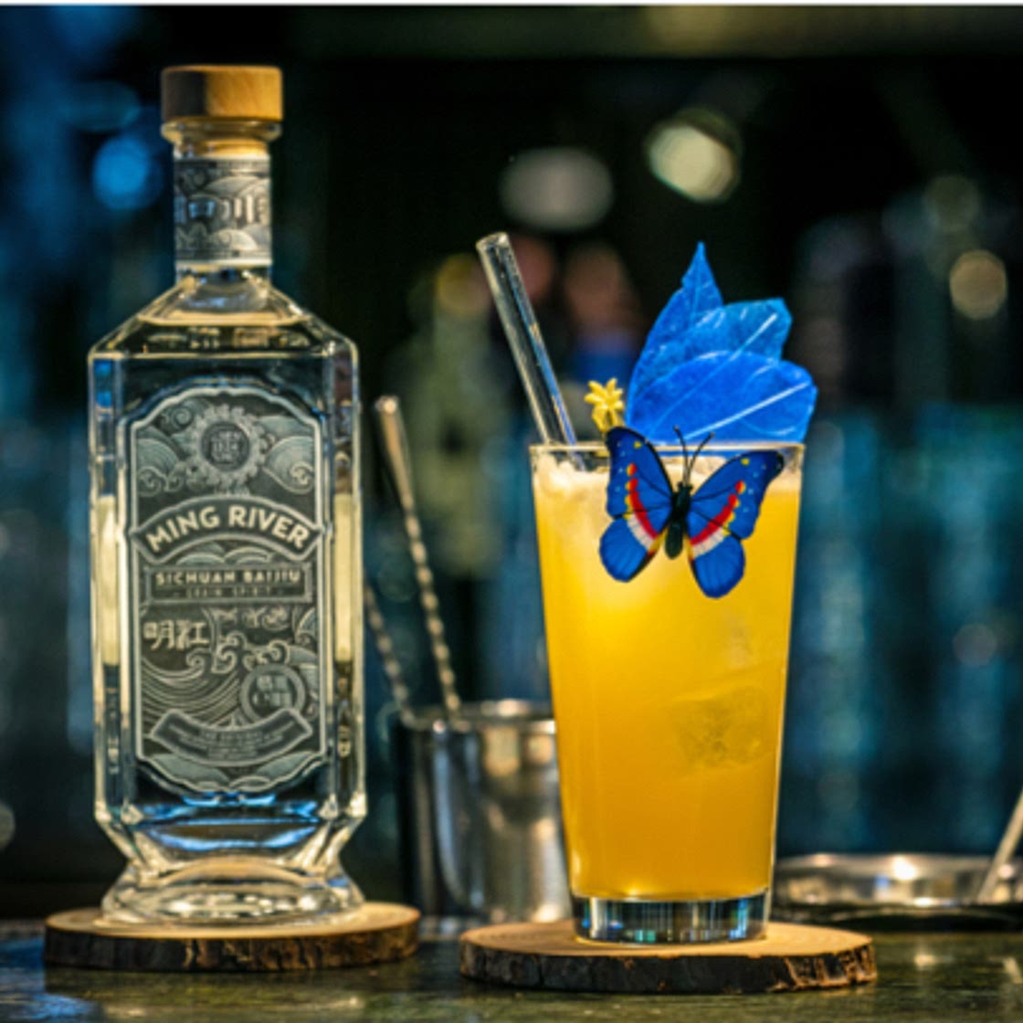 Sichaun Fizz Baijiu Cocktail