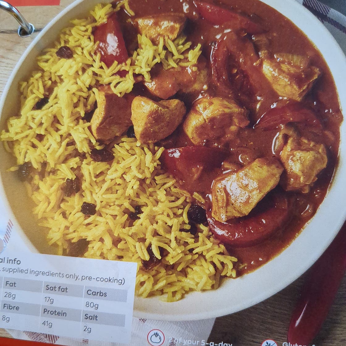 Mild chicken curry