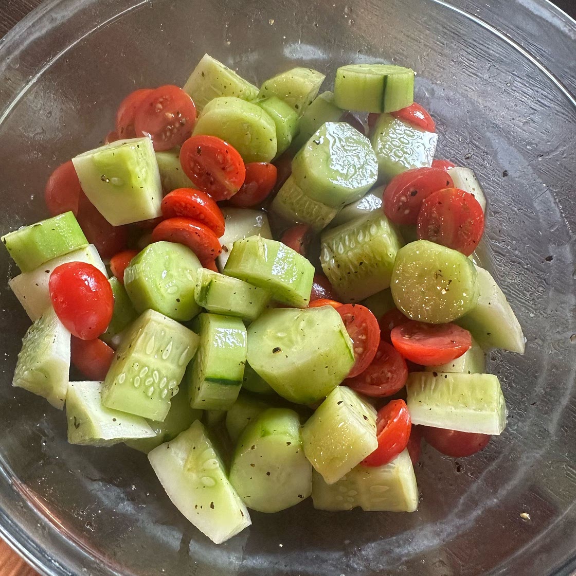 Cucumber and Tomato Salad