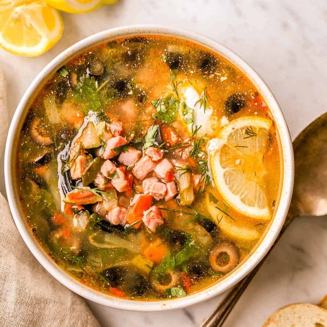 Soleanca (Moldovan Pickle Soup)