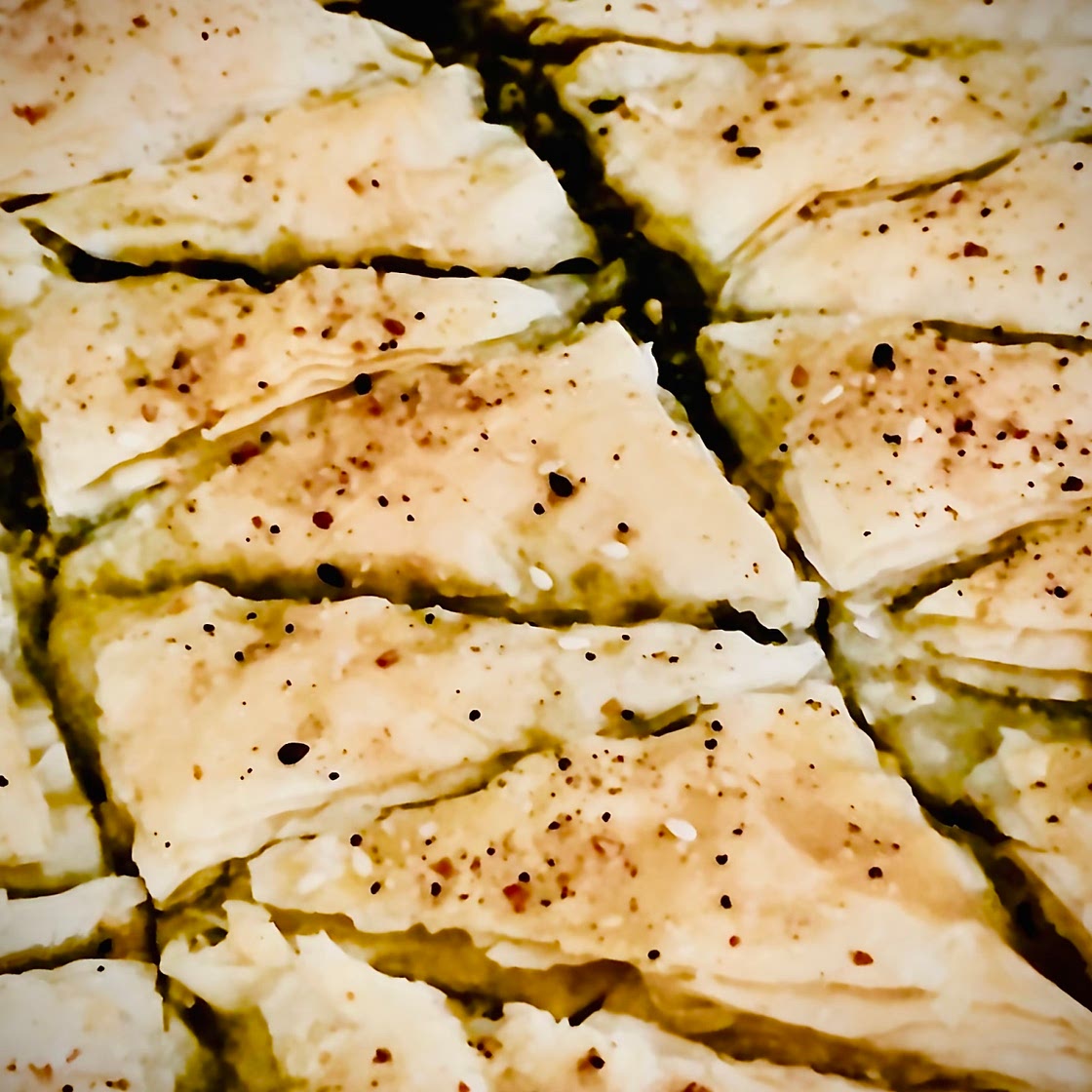 Vegan spanikopita 