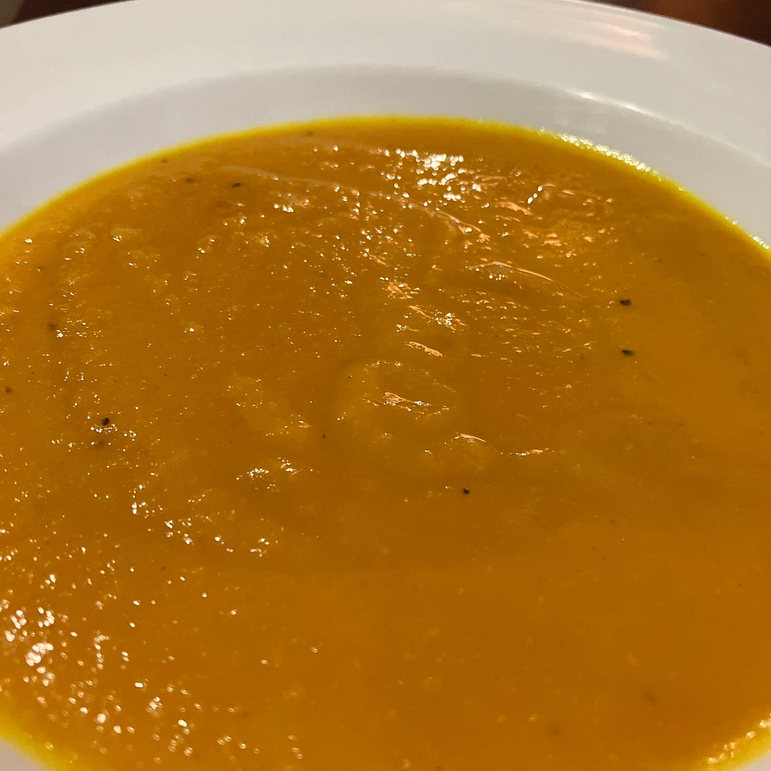 Carrot, Ginger, and Coconut Soup