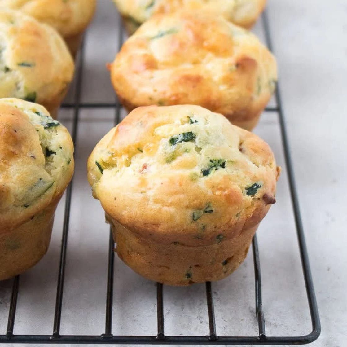 Savoury Breakfast Muffins 