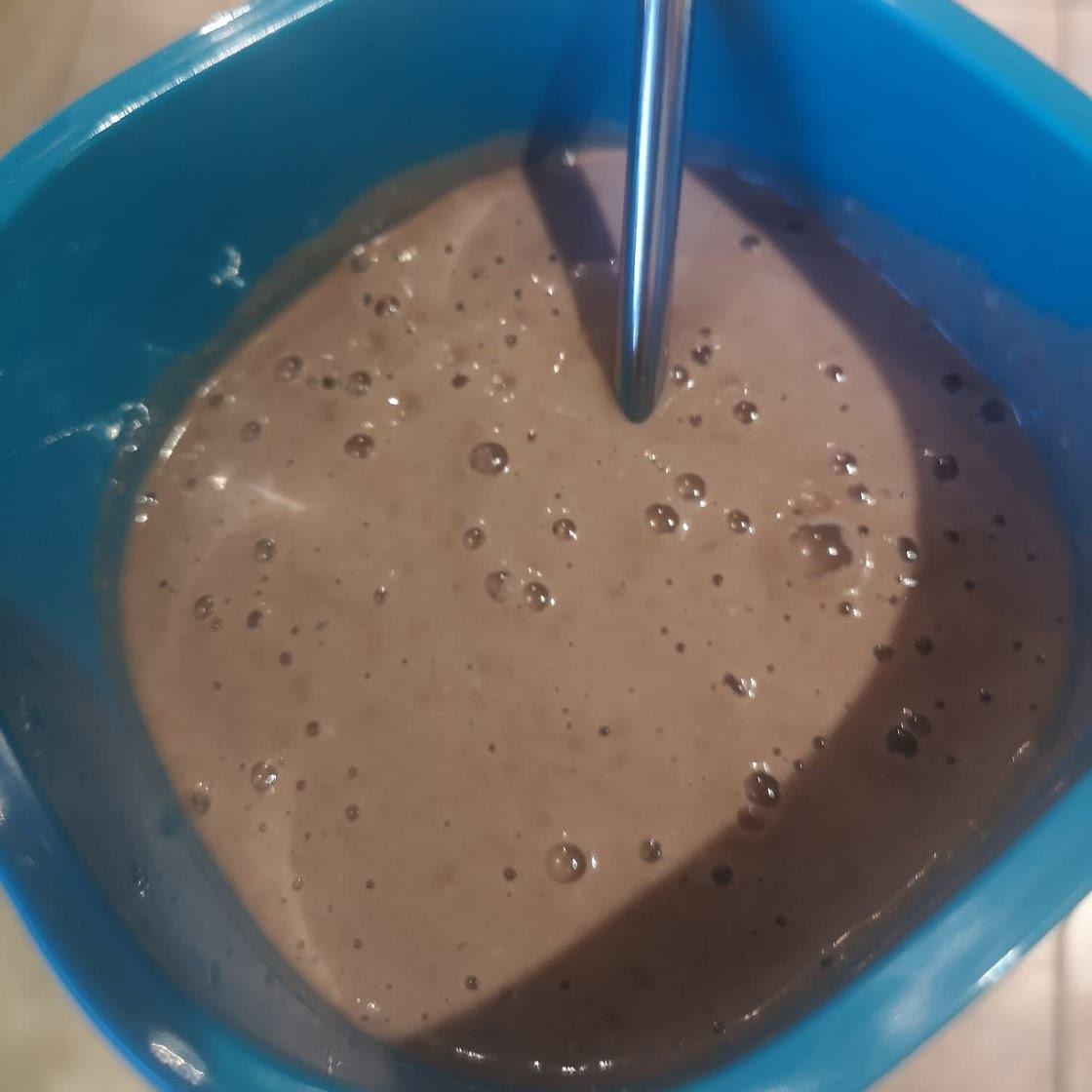CHOCOLATE AND COCONUT THICKSHAKE