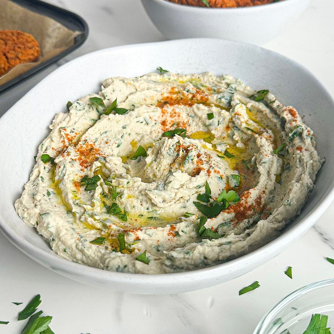 Zesty Butter Bean and Lemon Dip