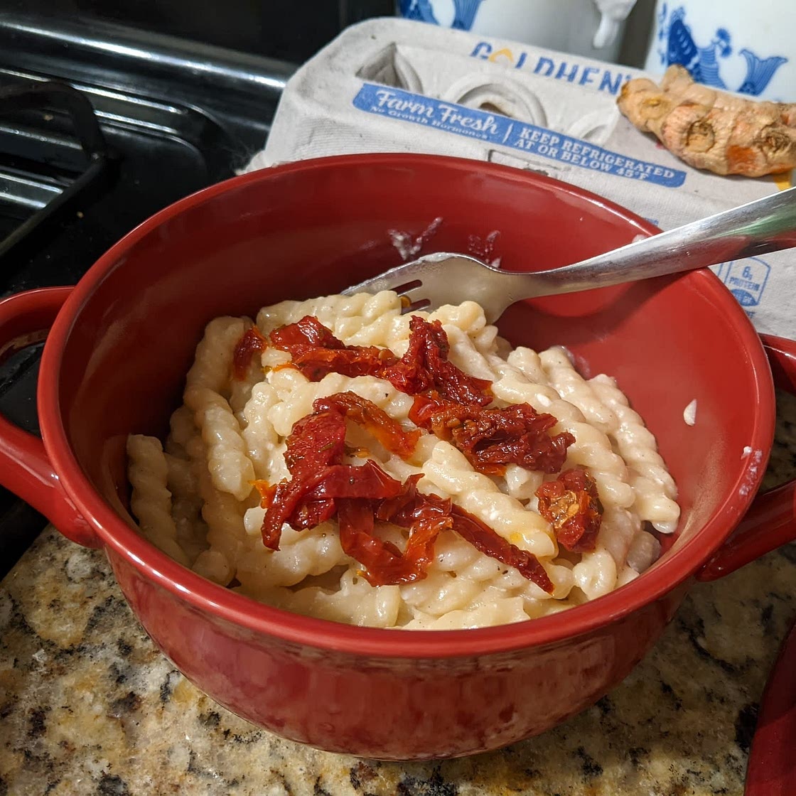 Healthy Alfredo Pasta
