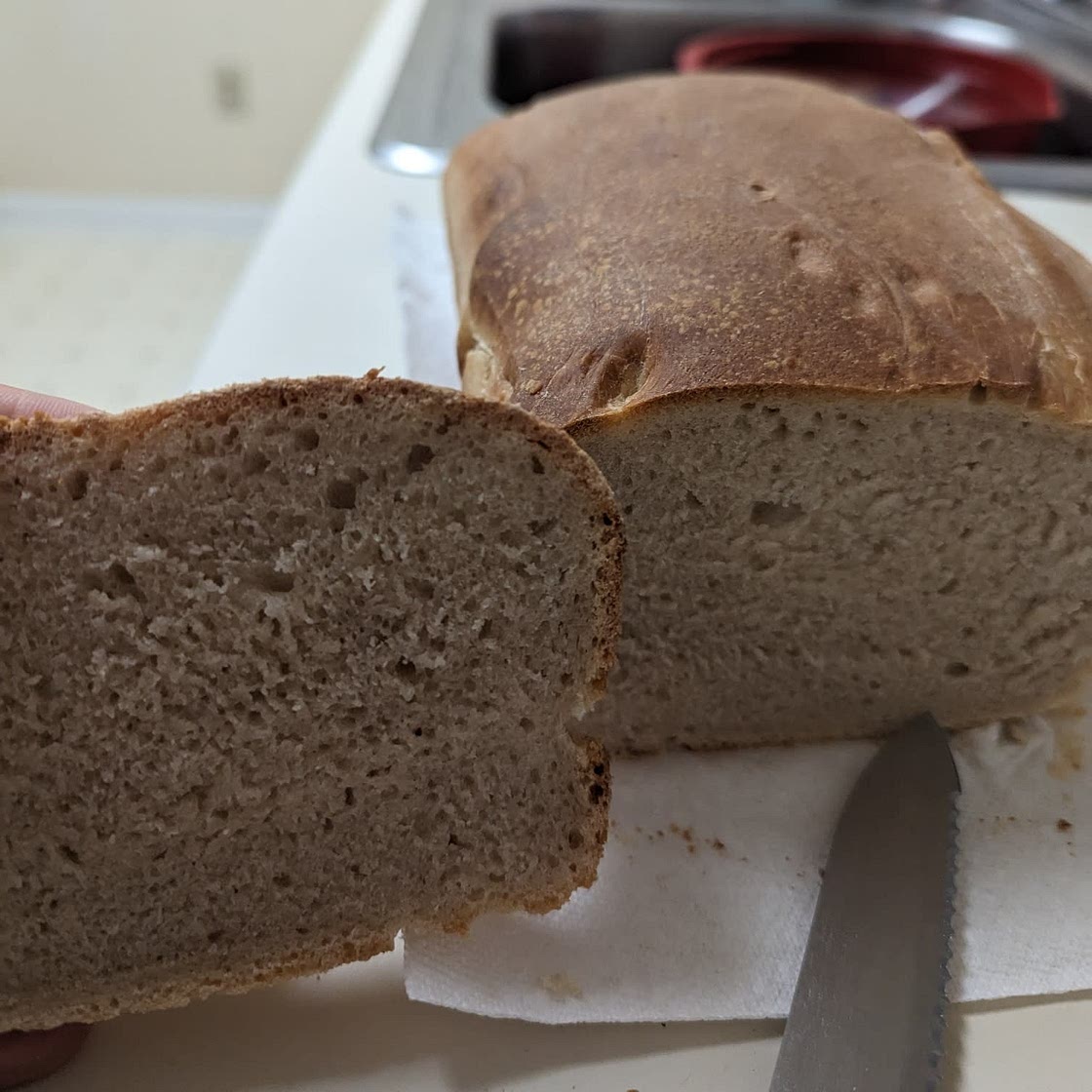 Easy Sourdough Sandwich Bread