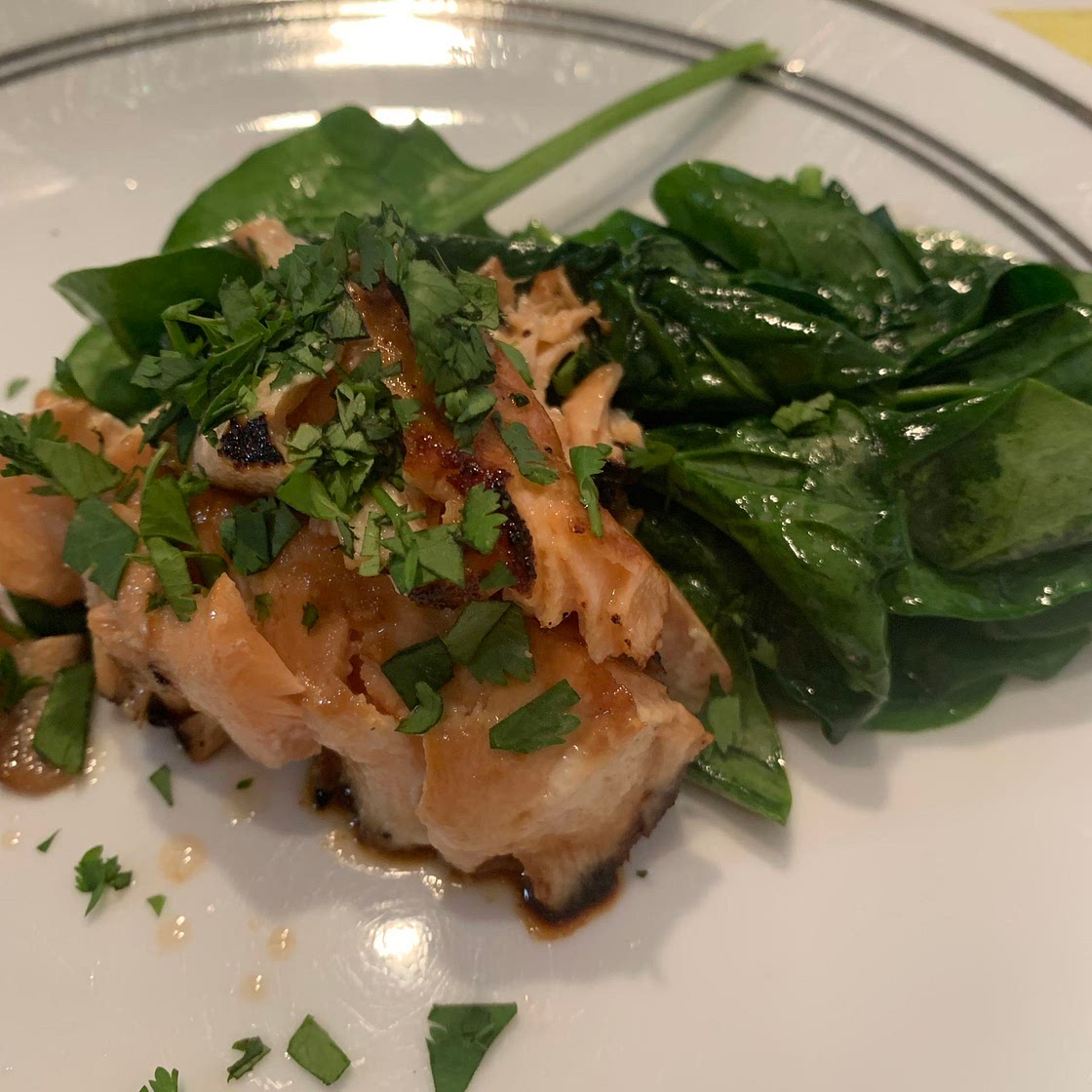 Honey Garlic Salmon