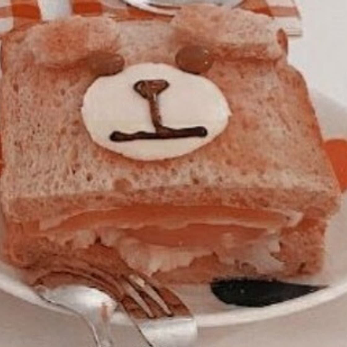 Bear Dessert Sandwhich