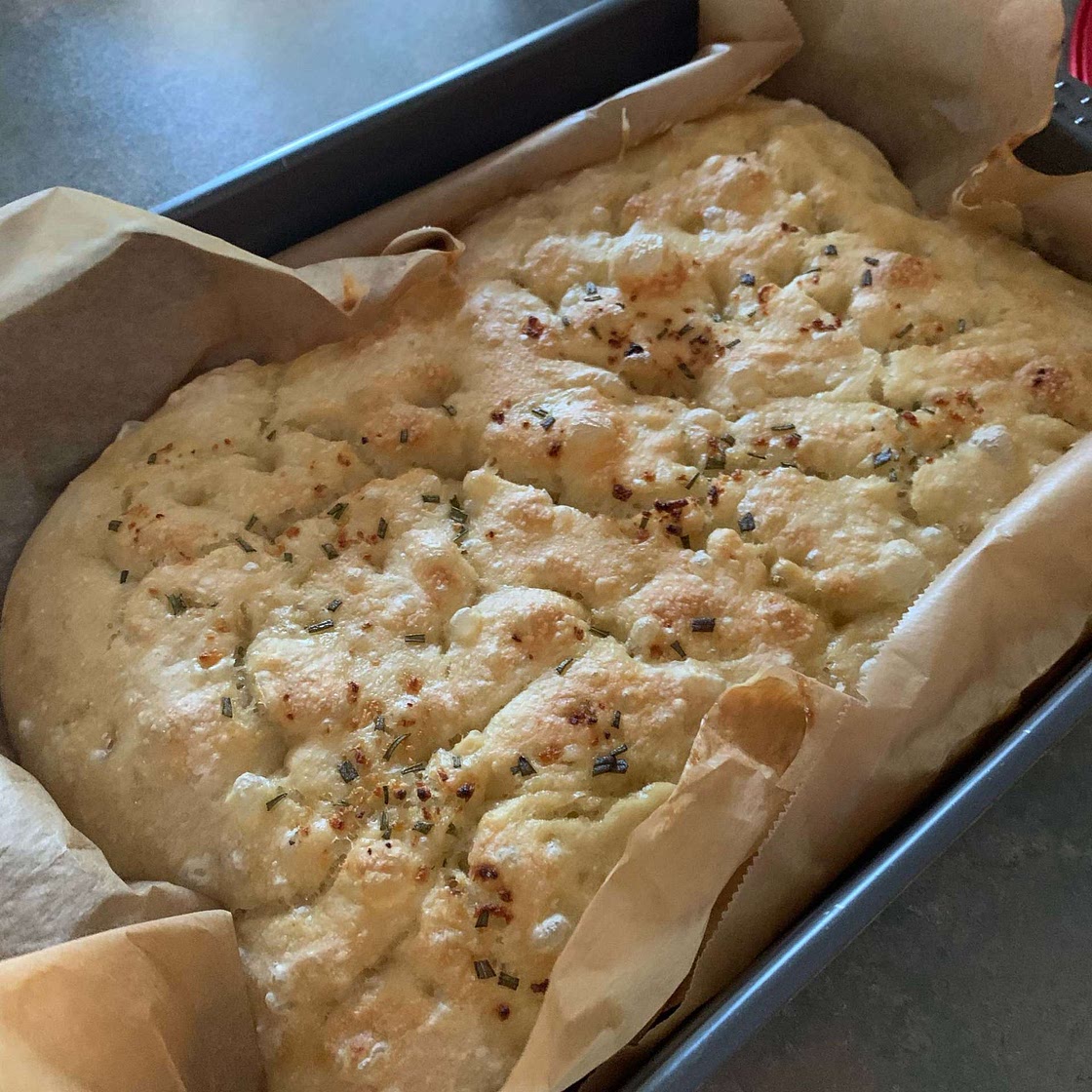Garlic Rosemary Focaccia