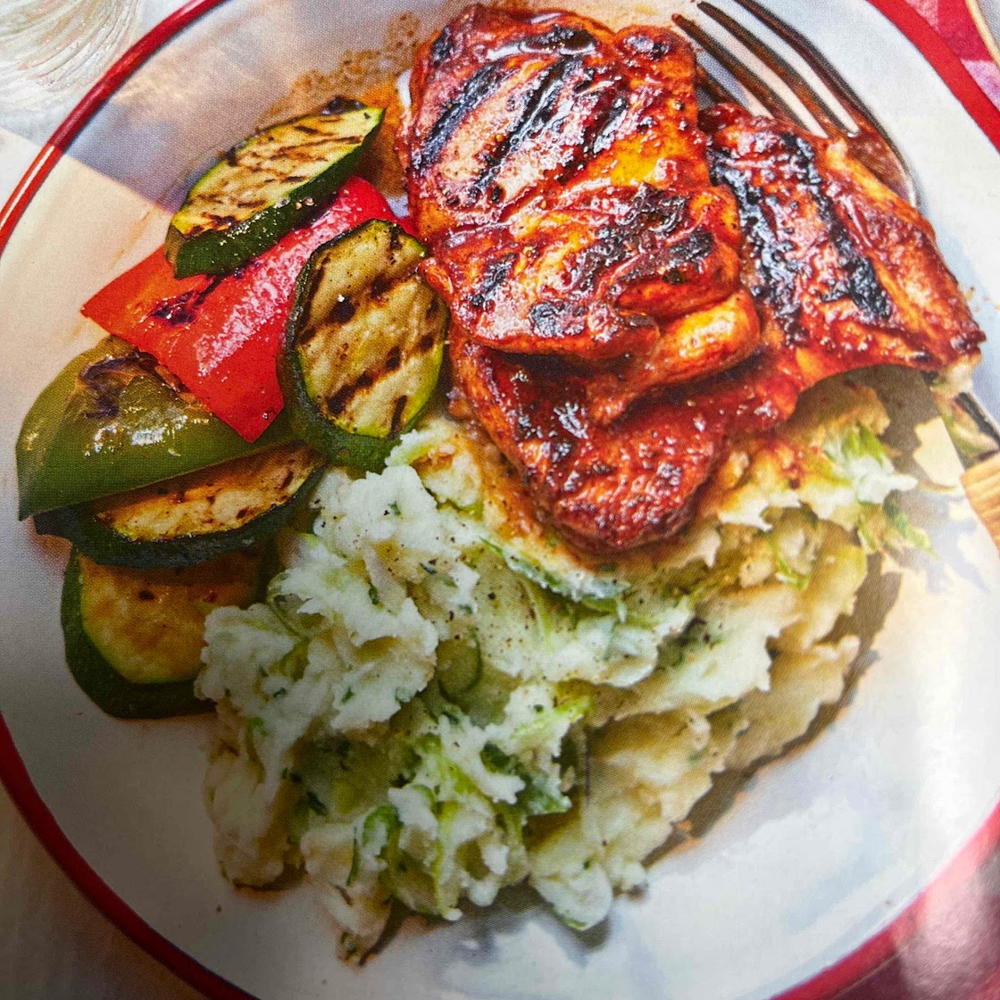 Dr Pepper Chicken with mash 464cals