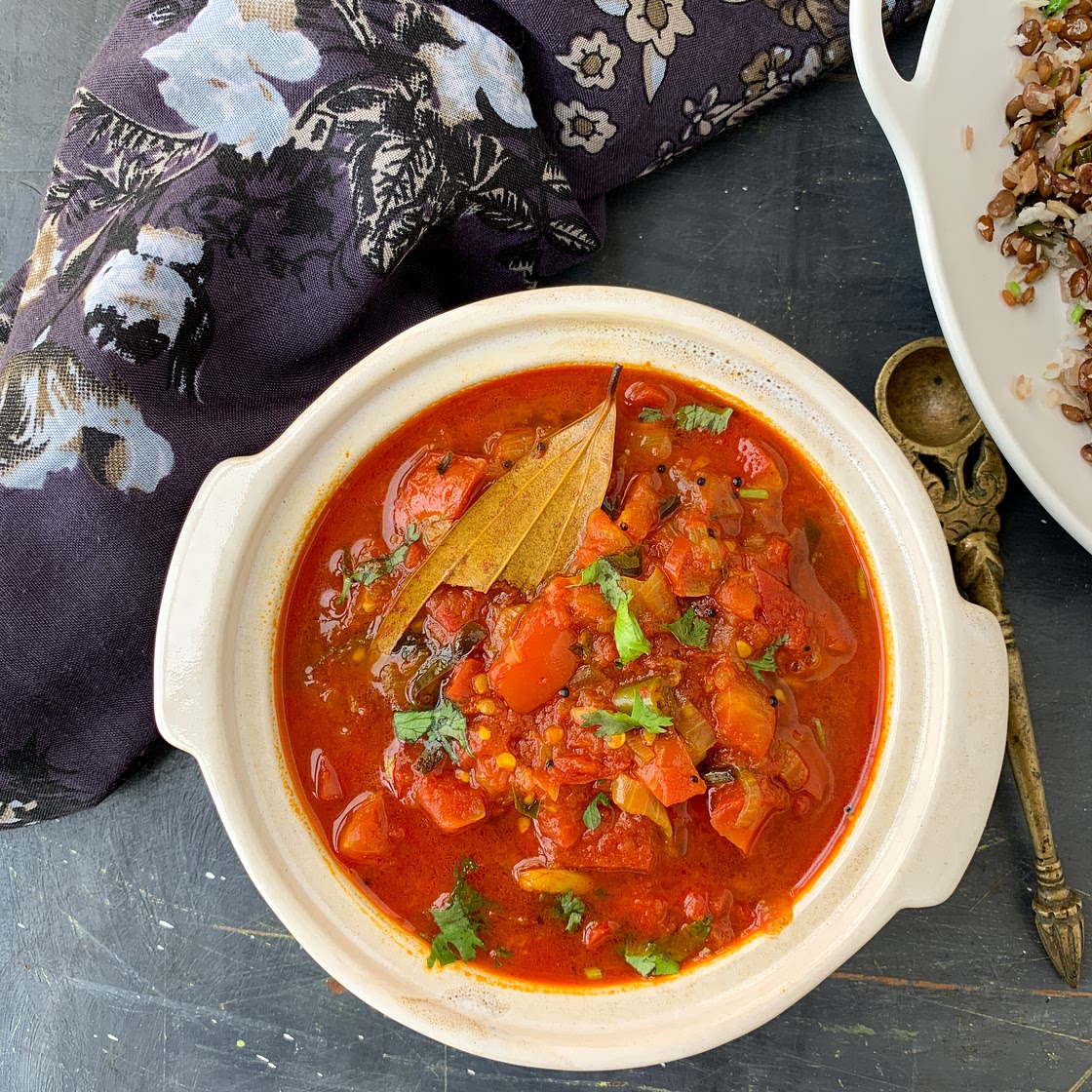Tamatar Pyaz Ki Sabzi Recipe -Tomato Onion Sabzi