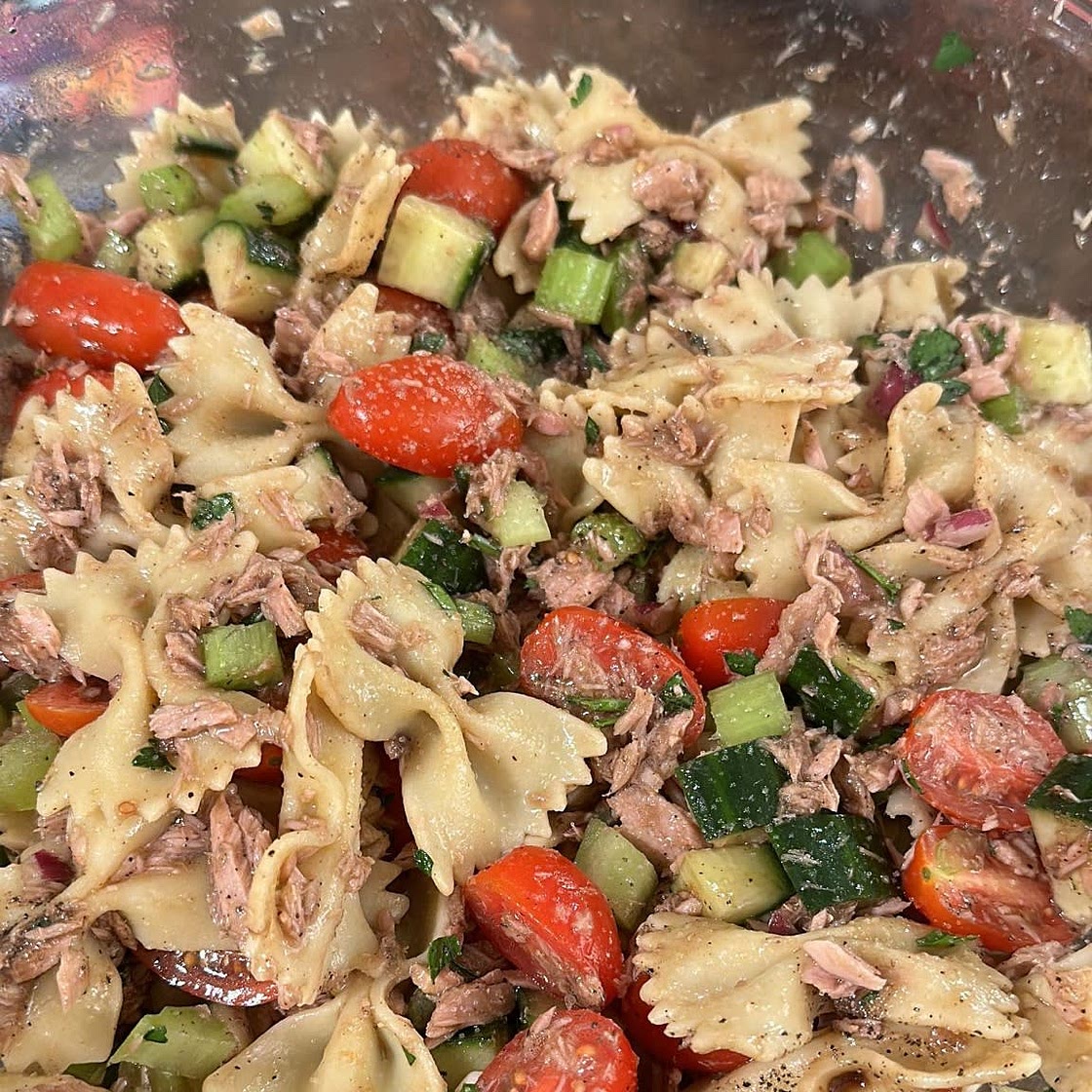 Healthy Tuna Pasta Salad