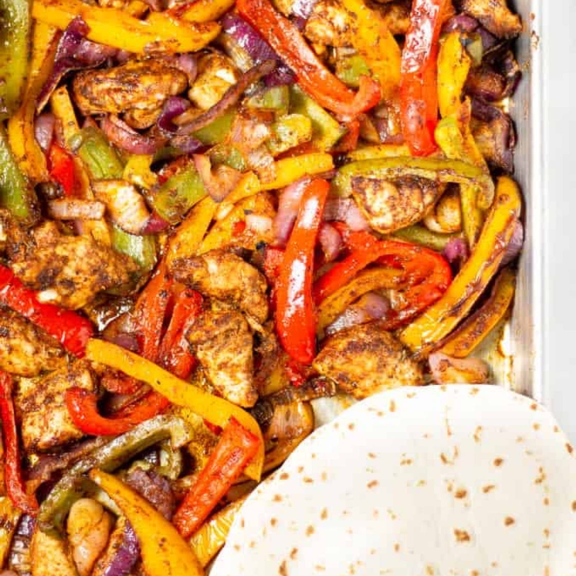 Chicken Fajitas (Sheet Pan)