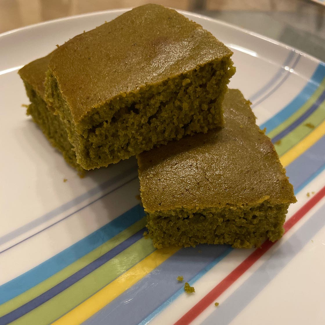 Matcha Butter Mochi