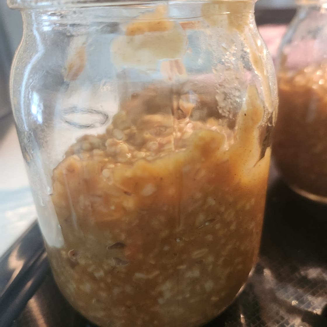 Pumpkin pie oatmeal