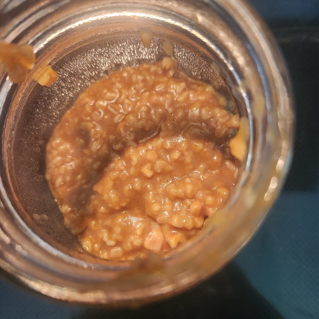 Pumpkin pie oatmeal