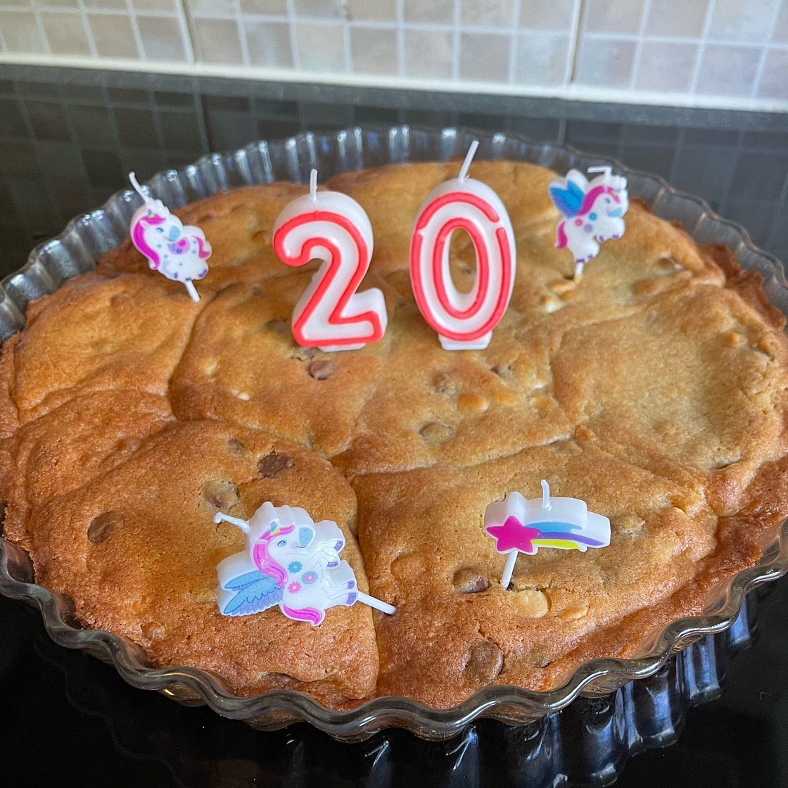 Giant Chocolate Chip Cookies