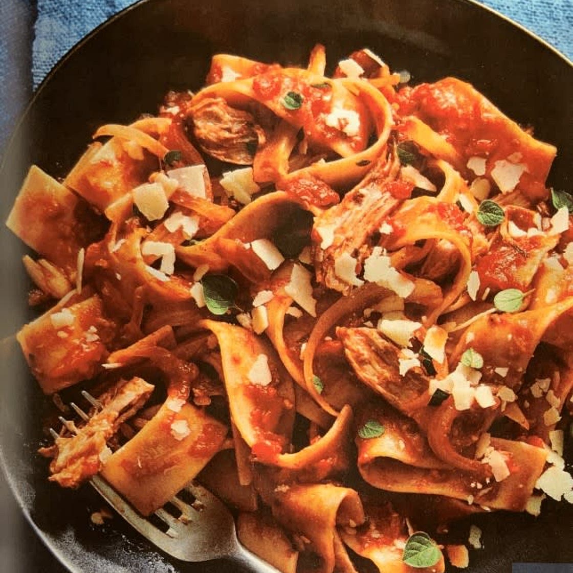 Savory Pork Ragu with Pappardelle