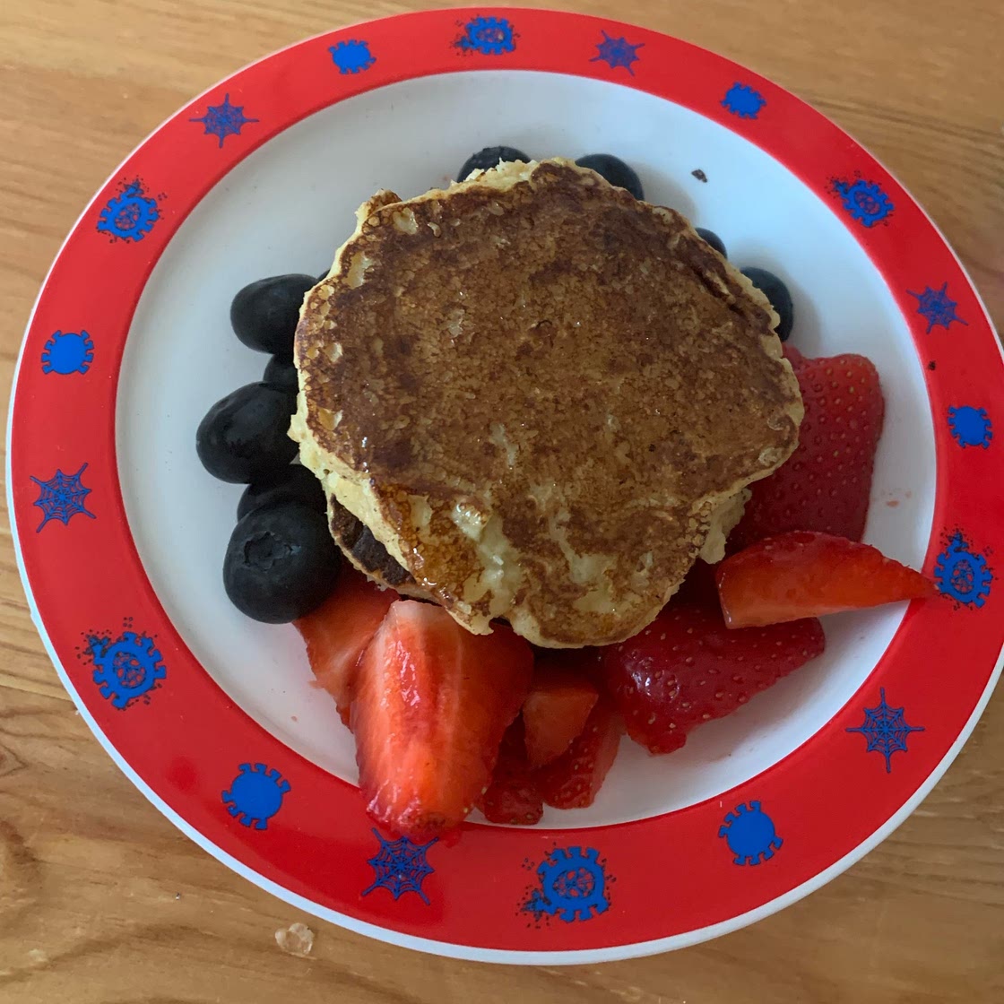 Healthy Banana Oat Pancakes