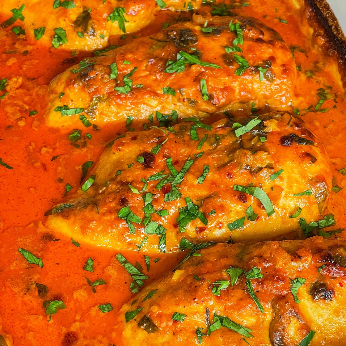 Creamy tomato chicken 