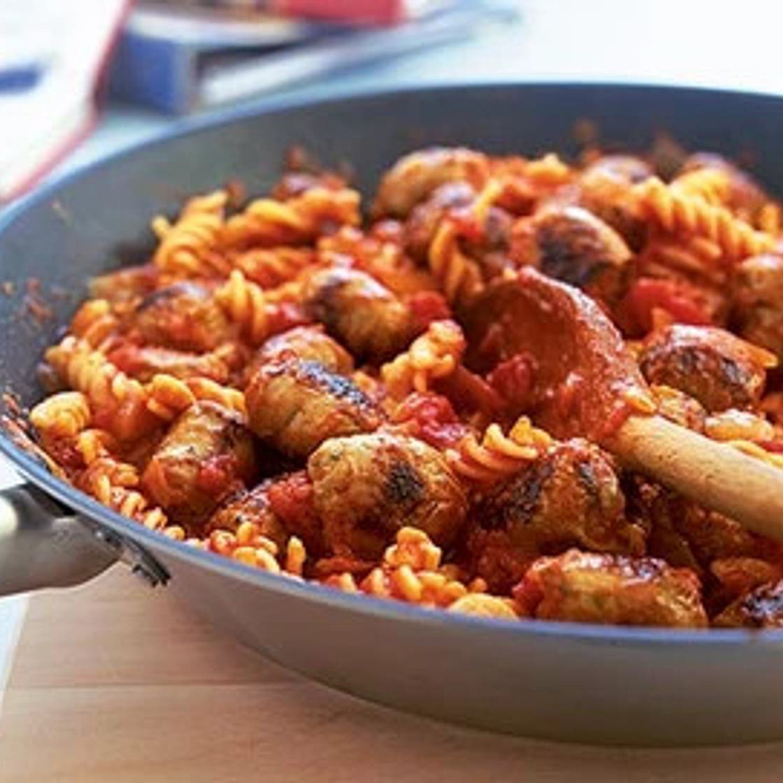 Spicy Sausage Pasta