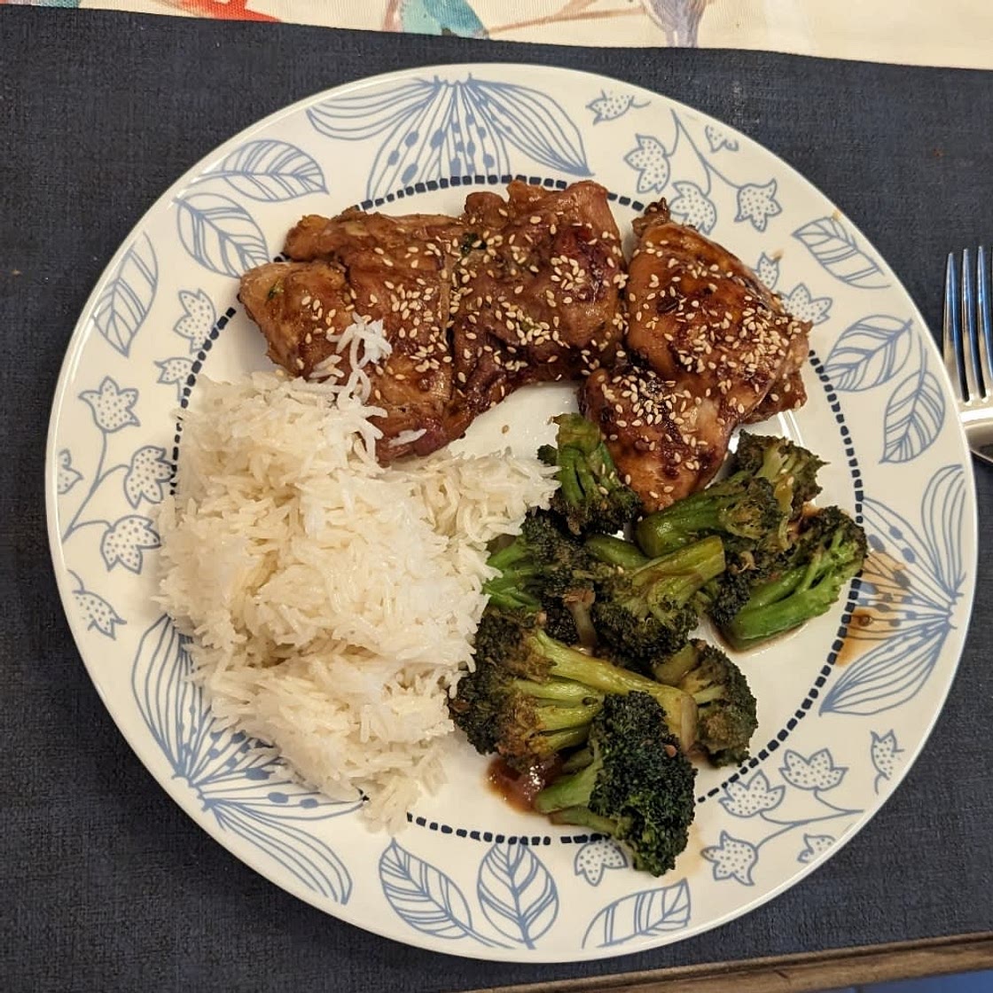 Honey Soy Baked Chicken Thighs