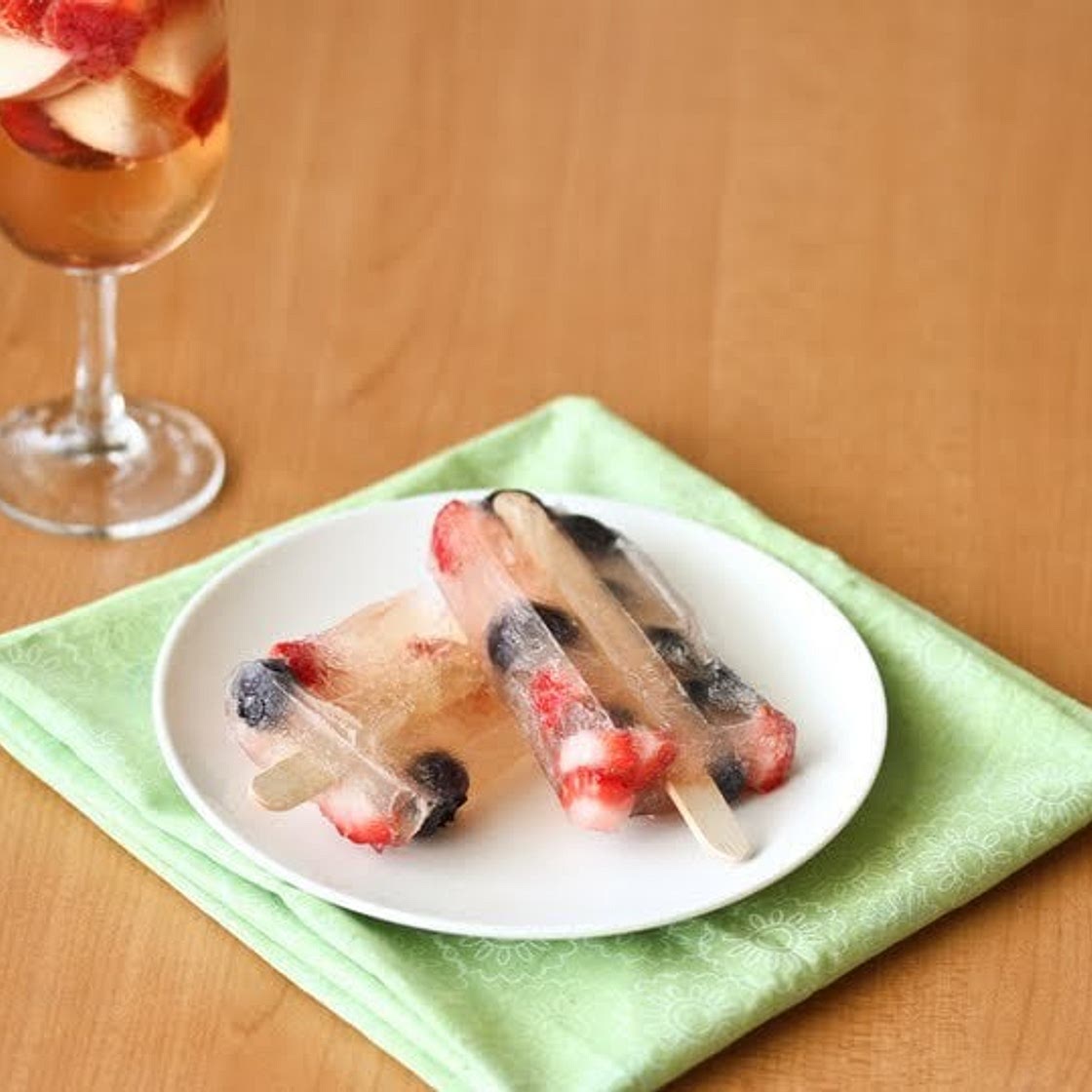 Sangria Ice Pops