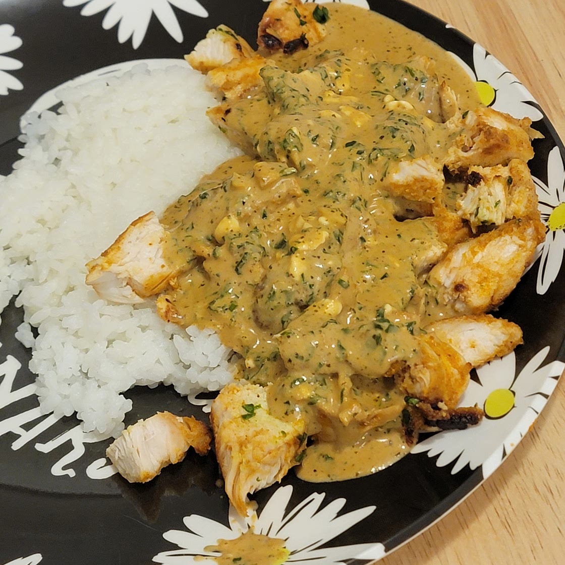 Creamy Garlic Chicken and Rice