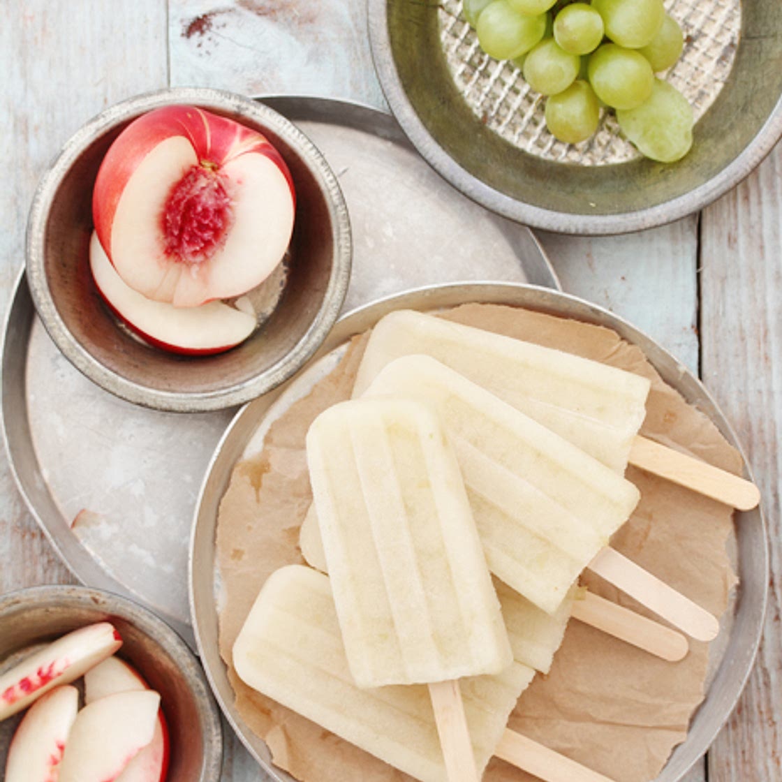 Endless Poptails: White Sangria Poptail -