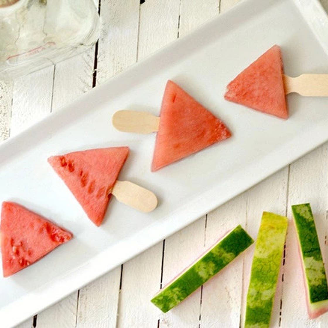 Watermelon tequila wedges