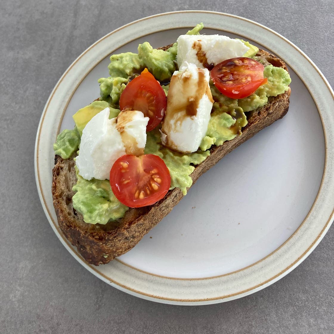 Caprese Avocado Toast
