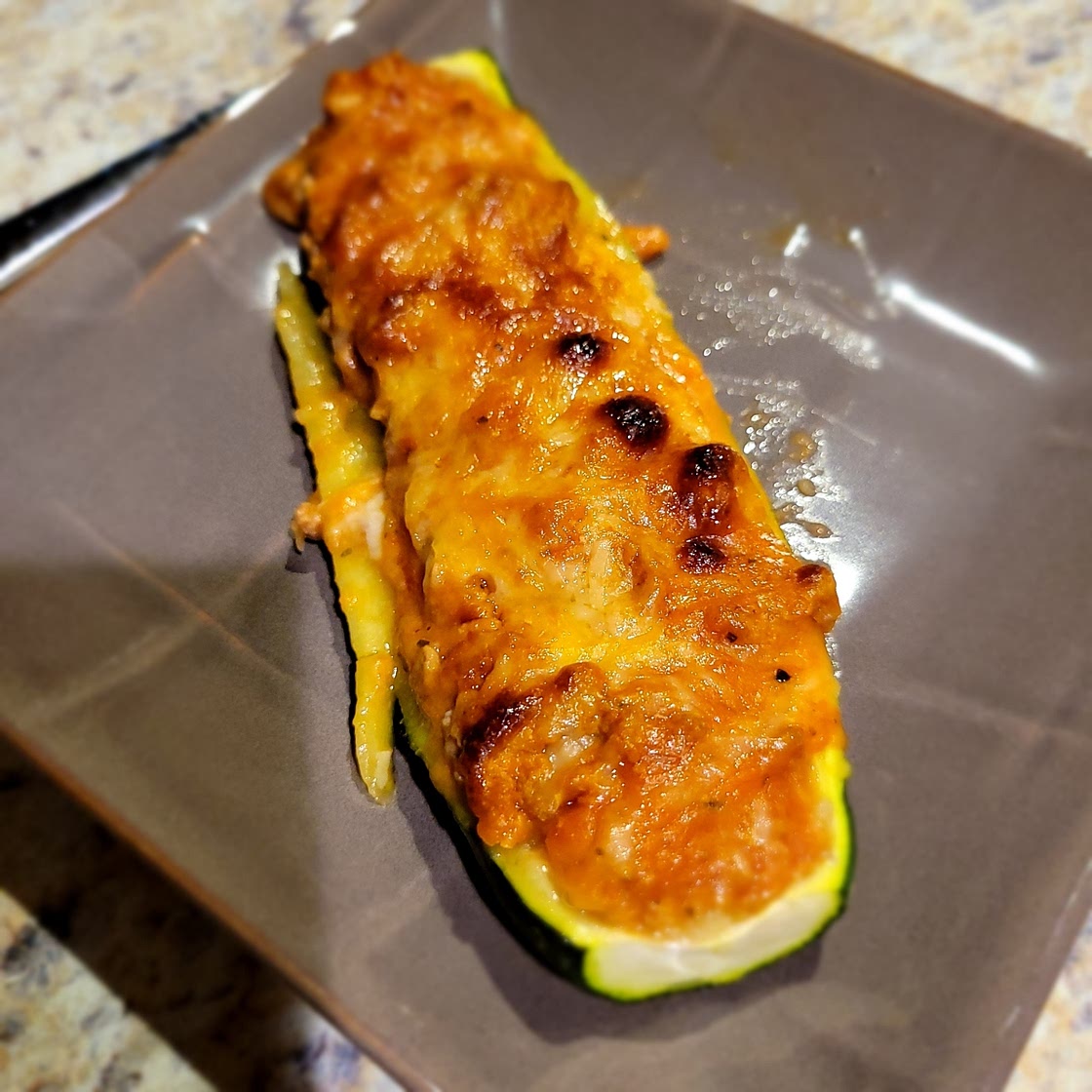 Keto Chicken Parmesan Zucchini Boats (Easy & Healthy!)