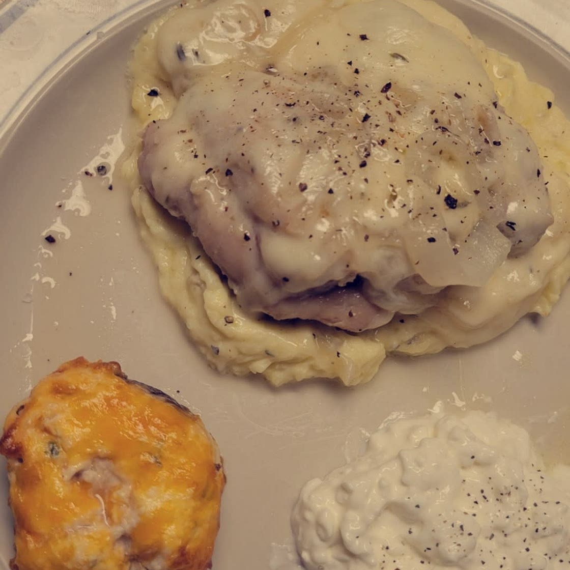 French Onion Chicken Thighs