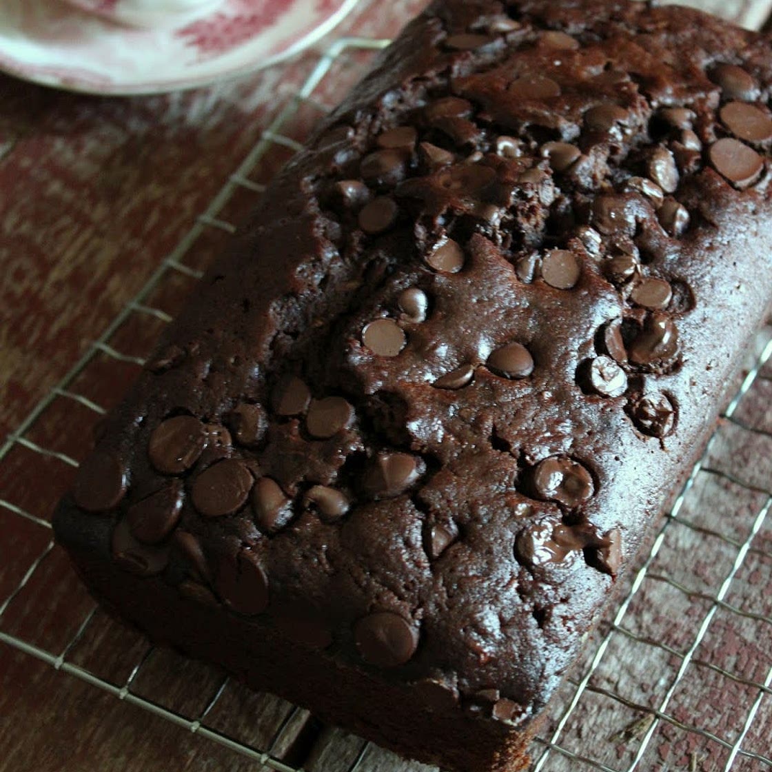 Double Chocolate Zucchini Bread