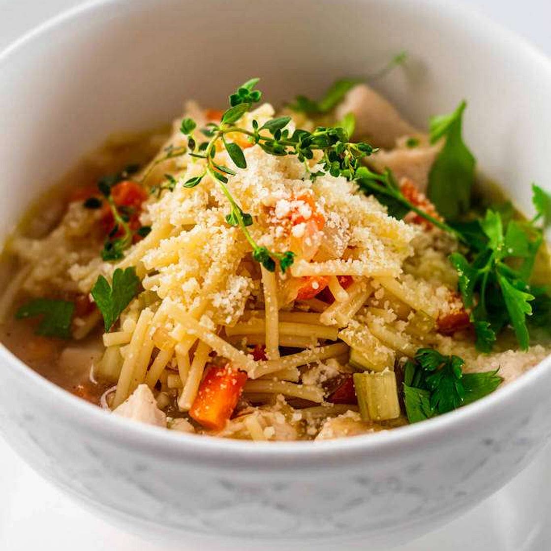 Chicken Fideo Soup