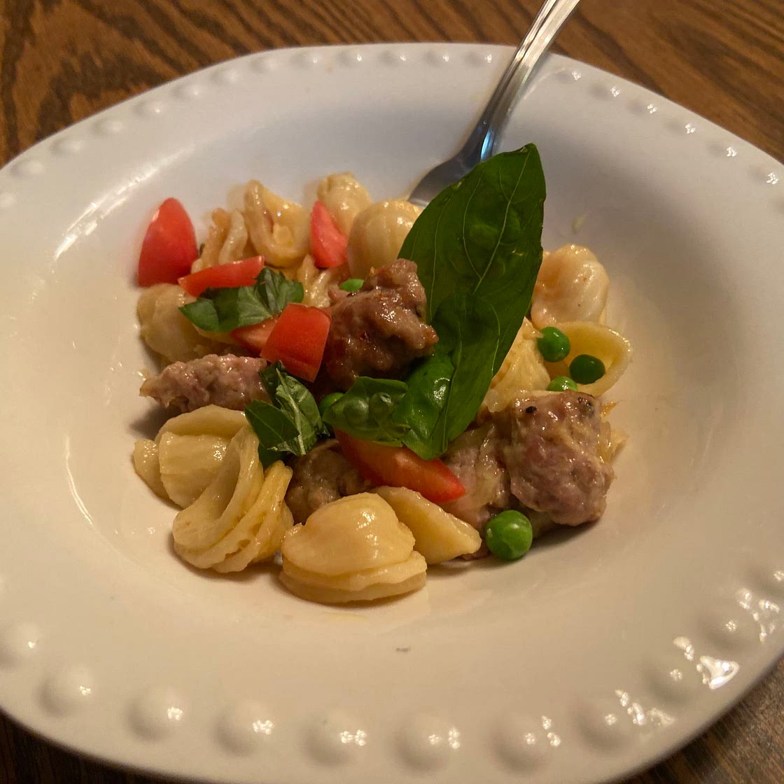 Orecchiette Pasta with Sausage