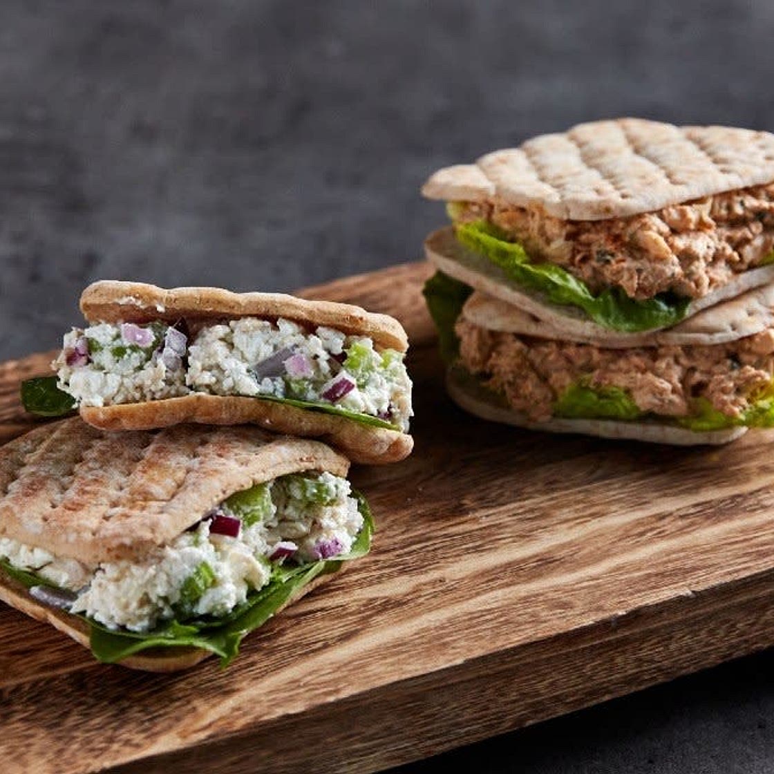 Chicken salad thins