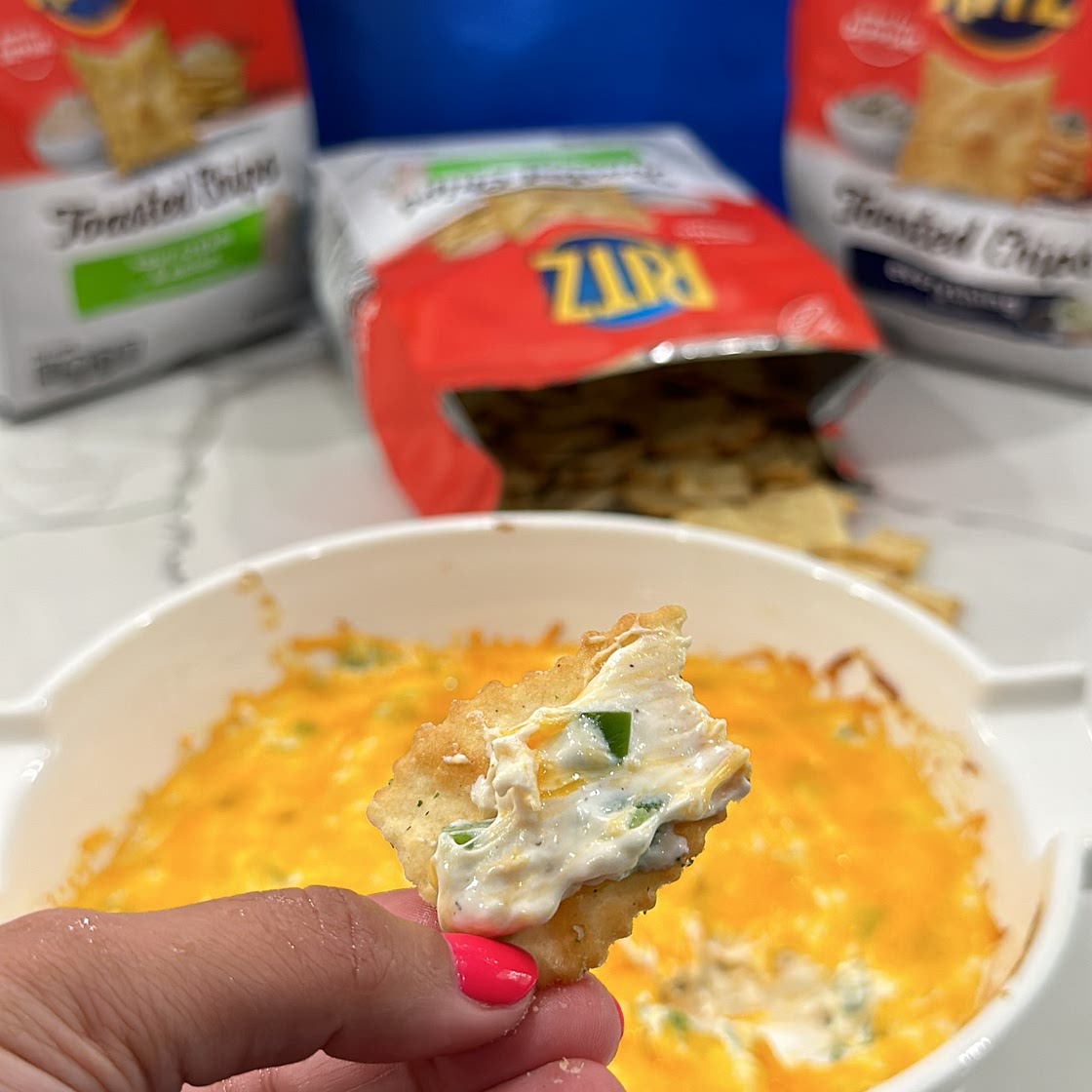 Jalapeño popper dip