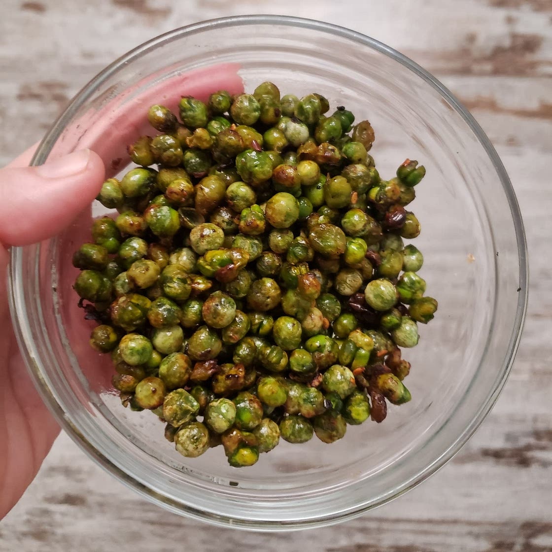 Crispy Air Fryer Frozen Edamame