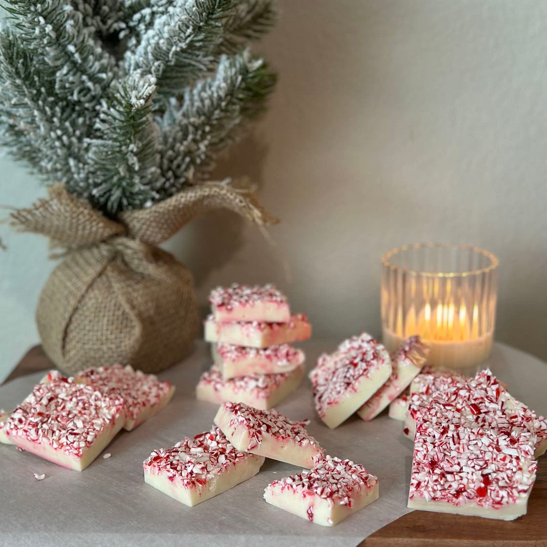 Candy Cane Fudge
