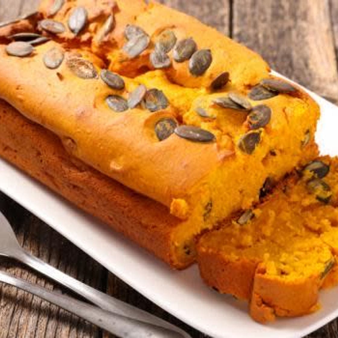 Cake courge-noix-olives 