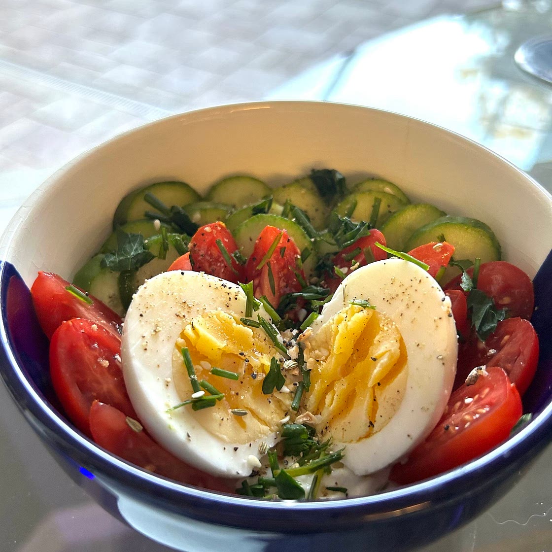 Savory Cottage Cheese Breakfast Bowl