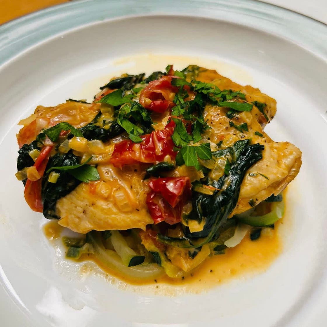 Sun-dried Tomato Chicken Cutlets