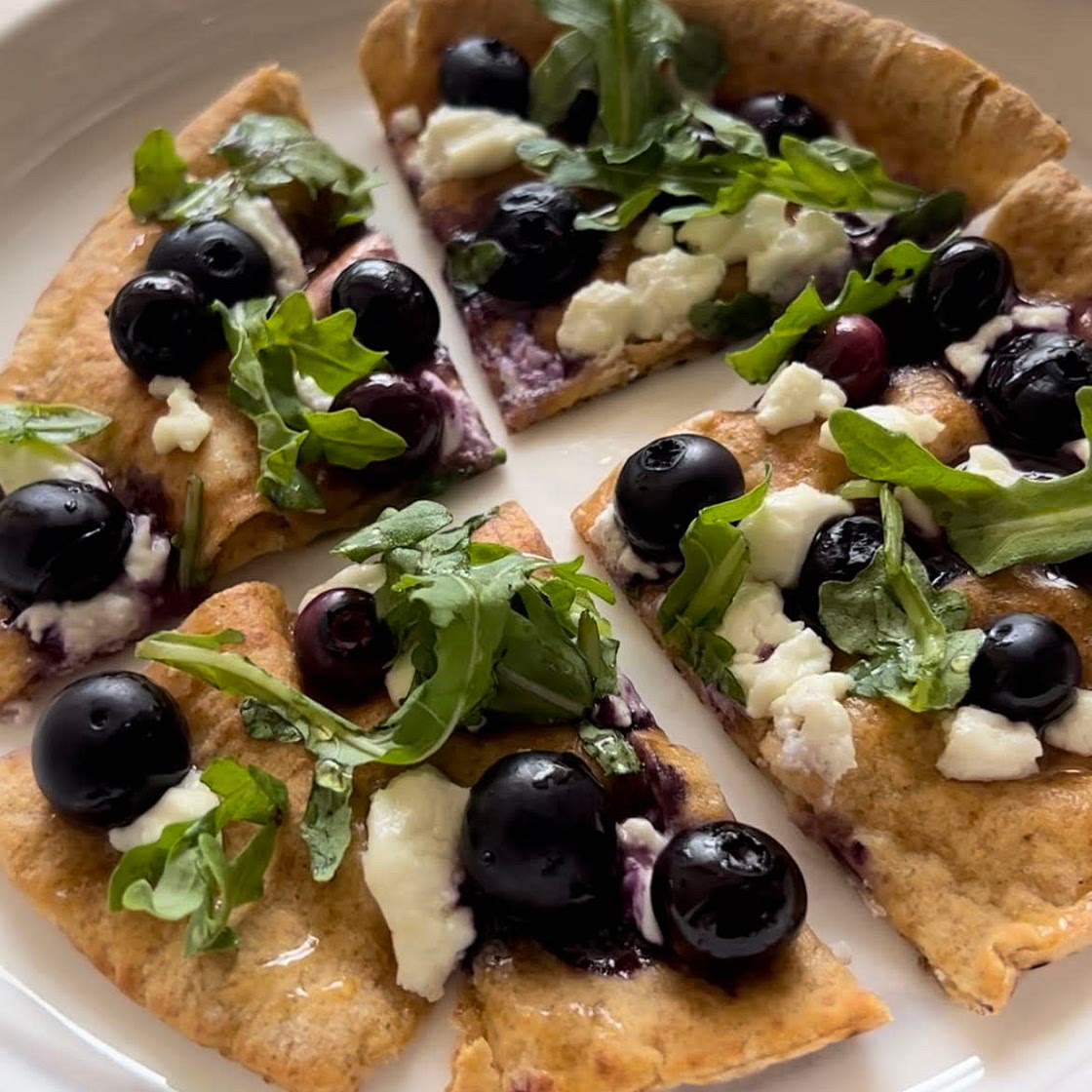 Blueberry Goat Cheese Faltbread
