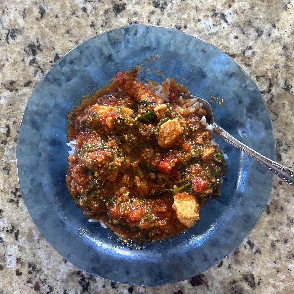 Healthy tikka masala
