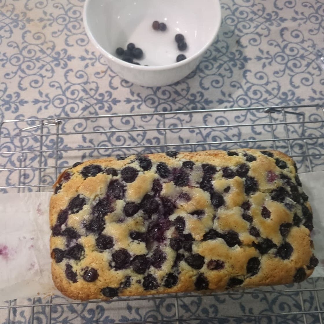One-Bowl Lemon-Blueberry Quick Bread