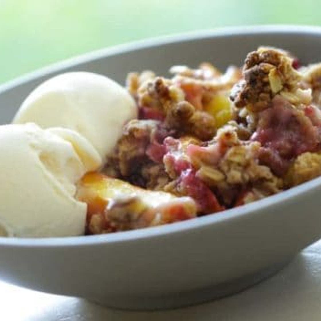 Summer Fruits Crumble